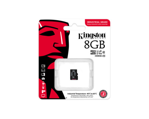 Карта пам'яті Kingston 8GB microSDHC class 10 UHS-I V30 A1 (SDCIT2/8GBSP)