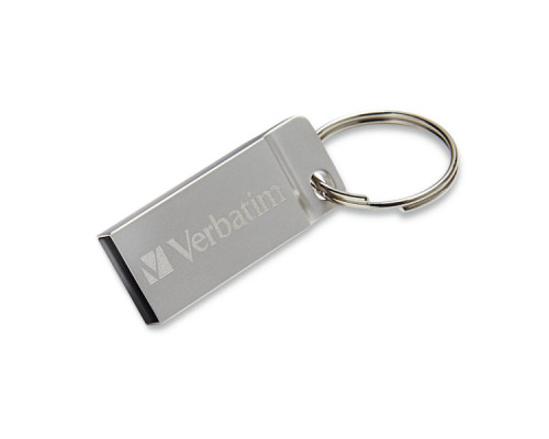 USB флеш накопичувач Verbatim 64GB Metal Executive Silver USB 2.0 (98750)
