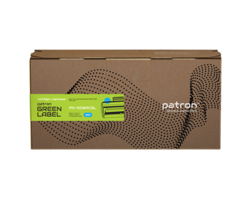 Картридж Patron HP 508A (CF361A) Green Label, Cyan (PN-508ACGL)