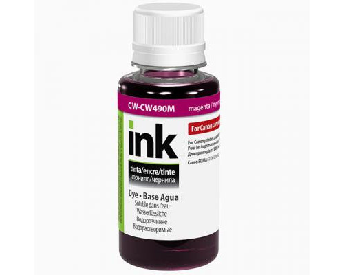 Чорнило ColorWay Canon GI-490 100мл Magenta (CW-CW490M01)