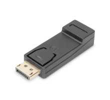 Перехідник DisplayPort M to HDMI F V1.1 Full HD Digitus (AK-340602-000-S) Перехідник DisplayPort M to HDMI F V1.1 Full HD Digitus (AK-340602-000-S)