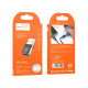 Перехідник UA17 USB M to USB-C F USB2.0 Black HOCO (6931474762009)