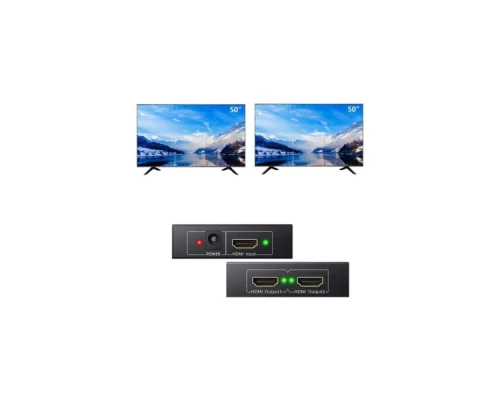 Розгалужувач Dynamode HDMI Splitter 1x2 Розгалужувач Dynamode HDMI Splitter 1x2