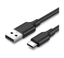 Дата кабель USB 2.0 AM to USB-C 3.0m 3.0A 18W US287 Black Ugreen (60826)
