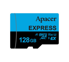 Карта пам'яті Apacer 128GB microSDXC class 10 UHS-I U3 V30 A1 Express (AP128GMCEXG3X17-RA) Карта пам'яті Apacer 128GB microSDXC class 10 UHS-I U3 V30 A1 Express (AP128GMCEXG3X17-RA)