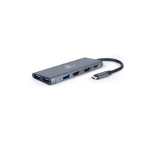 Концентратор Cablexpert USB-C 3-in-1 (HUB/HDMI/PD) (A-CM-COMBO3-01)