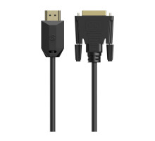 Кабель мультимедійний HDMI to DVI 3.0m 24M 4K60HZ HP (DHC-HD05-03M)