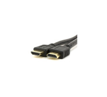Кабель мультимедійний HDMI M to HDMI M 0.3m V1.4 black Merlion (YT-HDMI(M)/(M)HS-0.3m)