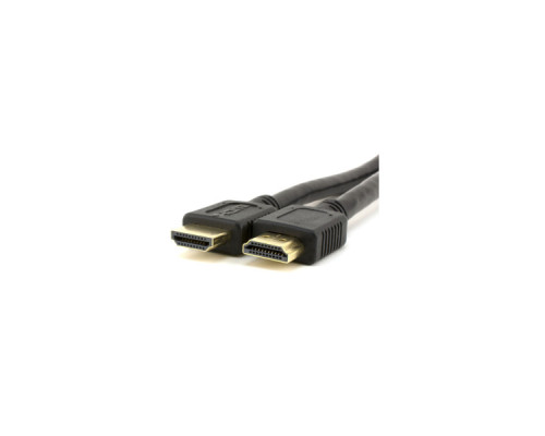 Кабель мультимедійний HDMI M to HDMI M 0.3m V1.4 black Merlion (YT-HDMI(M)/(M)HS-0.3m)