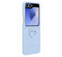 Чохол до мобільного телефона Samsung Silicone Cover with Ring Samsung Galaxy Flip 6 Blue (EF-PF741TLEGUA)