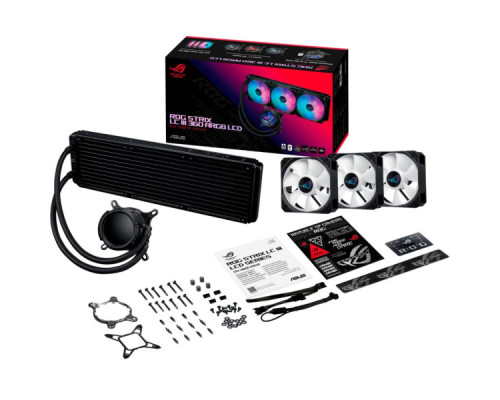 Система рідинного охолодження ASUS ROG Strix LC III 360 ARGB LCD (90RC00W1-M0UAY0)