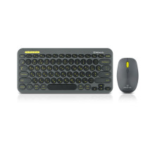 Комплект REAL-EL KIT-635W Wireless/Bluetooth Black (EL123100057)