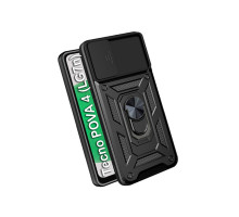 Чохол до мобільного телефона BeCover Military Tecno POVA 4 (LG7n) Black (709154)
