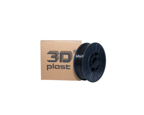 Пластик для 3D-принтера 3Dplast PLA 1.75мм, 0.85кг, gray-graphit (3DPLA17508GGF)