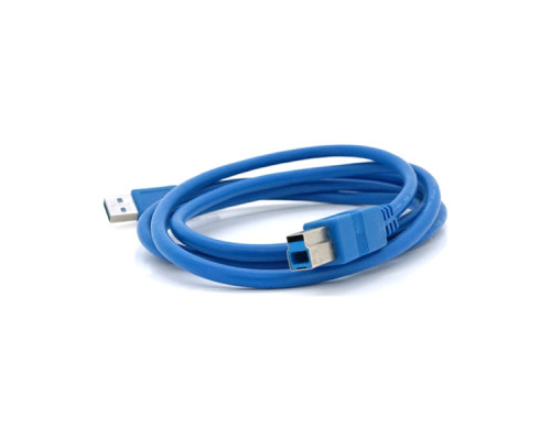 Кабель для принтера USB 3.0 AM/BM 1.5m blue Voltronic (YT-3.0AM\BM-1.5BL)