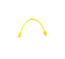 Патч-корд 0.25м, RJ-45, Cat.5e, CU, мідь, жовтий Ritar (PCR-CU/0.25Yw / 04278)