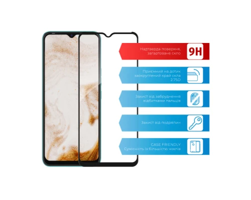 Скло захисне ACCLAB Full Glue Tecno Spark 8 (1283126533075)