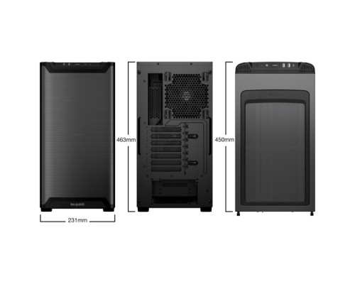 Корпус для ПК Be quiet! PURE BASE 501 Airflow чорний (BG074)