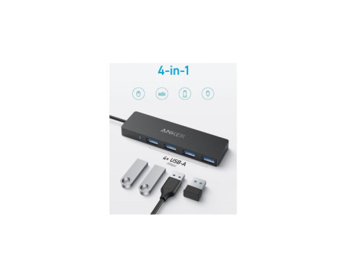 Концентратор USB-C to 4xUSB-A Anker (A8309G11)