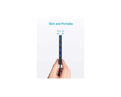 Концентратор USB-C to 4xUSB-A Anker (A8309G11)