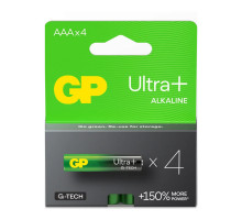 Батарейка Gp AAA LR03 Ultra Plus Alcaline * 4 (24AUP21-SB4 / 4891199203985)