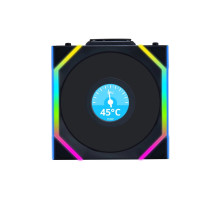 Кулер до корпусу Lian Li Uni Fan SL WIRELESS LCD Reverse, 120-1 (G99.12RSLLCD1W1B.00)