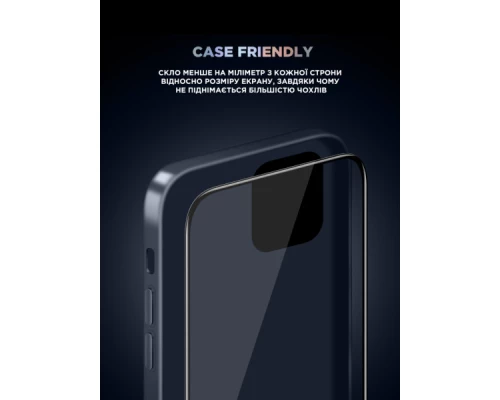 Скло захисне Armorstandart Supreme Black Icon 2.5D Apple iPhone 16e Black (ARM84134) Скло захисне Armorstandart Supreme Black Icon 2.5D Apple iPhone 16e Black (ARM84134)