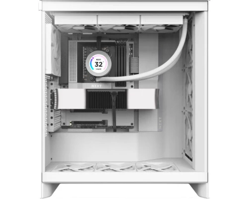 Корпус NZXT H7 Flow All White (CM-H72FW-01) Корпус NZXT H7 Flow All White (CM-H72FW-01)