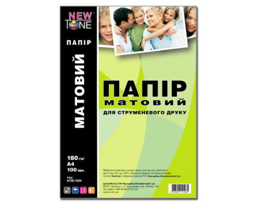 Фотопапір NewTone A4 (M180.100N)