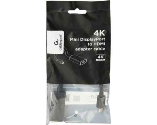 Перехідник Mini DisplayPort to HDMI Cablexpert (A-mDPM-HDMIF4K-01)