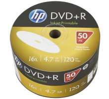 Диск DVD HP DVD+R 4.7GB 16X IJ PRINT 50шт (69304/DRE00070WIP-3)
