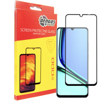 Скло захисне Dengos Full Glue Realme Note 60 Black (TGFG-400)