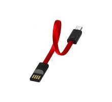 Дата кабель USB 2.0 AM to Micro 5P 0.22m red ColorWay (CW-CBUM022-RD)