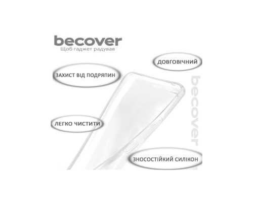 Чохол до мобільного телефона BeCover Tecno Spark 20 Pro Plus (KJ7) Transparancy (711759)