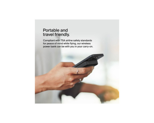 Батарея універсальна Belkin 10000mAh MagSafe Wireless Qi2 Black (BPD008BTBK)