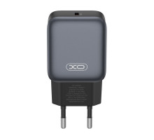 Зарядний пристрій XO USB-C PD30W black (L155_Black)