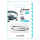 USB флеш накопичувач Wibrand 16GB Aligator White USB 2.0 (WI2.0/AL16U7W)