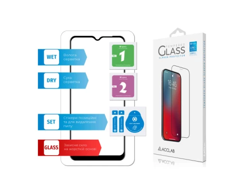 Скло захисне ACCLAB Full Glue Oppo A15 (1283126510991) Скло захисне ACCLAB Full Glue Oppo A15 (1283126510991)