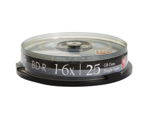Диск BD HP BD-R 25GB 6X 10шт (69321/BRE00071-3)
