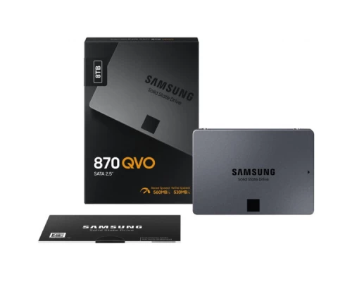 Накопичувач SSD 2.5" 8TB Samsung (MZ-77Q8T0BW) Накопичувач SSD 2.5" 8TB Samsung (MZ-77Q8T0BW)