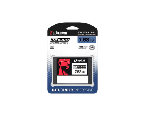 Накопичувач SSD 2.5" 7.68TB Kingston (SEDC600M/7680G)