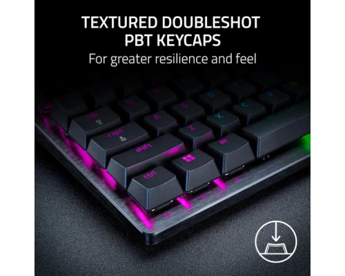 Клавіатура Razer Huntsman V3 Pro TKL USB UA Black (RZ03-04980100-R3M1) Клавіатура Razer Huntsman V3 Pro TKL USB UA Black (RZ03-04980100-R3M1)