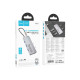 Концентратор HOCO USB-C to HDMI+PD+3xUSB3.0 HB50 Deep Space Gray (6942007647298)