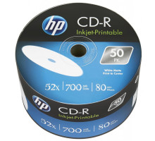 Диск CD HP CD-R 700MB 52X IJ PRINT 50шт (69301/CRE00070WIP-3)