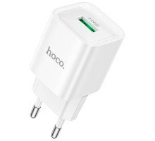 Зарядний пристрій HOCO C145A Charm USB QC3.0 White (6942007630214)