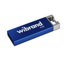 USB флеш накопичувач Wibrand 4GB Chameleon Blue USB 2.0 (WI2.0/CH4U6U)