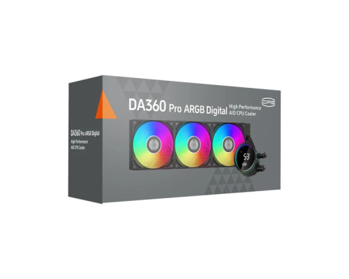 Система рідинного охолодження PcCooler DA360 Pro ARGB BK