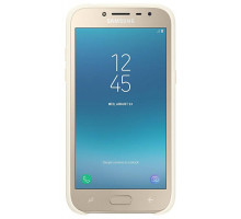 Чохол до мобільного телефона Samsung J2 (2018)/EF-PJ250CFEGRU - Dual Layer Cover (Gold) (EF-PJ250CFEGRU)