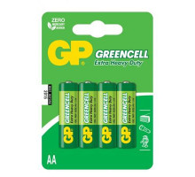 Батарейка Gp AA R6 сольова * 4 (15G-U4 / 4891199000133)