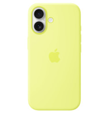 Чохол до мобільного телефона Apple Silicone iPhone 17 Neon Yellow Model A3558 (MGEV4ZM/A)